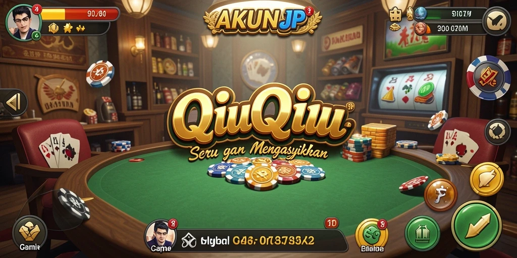Gameplay QiuQiu yang seru dan menyenangkan.