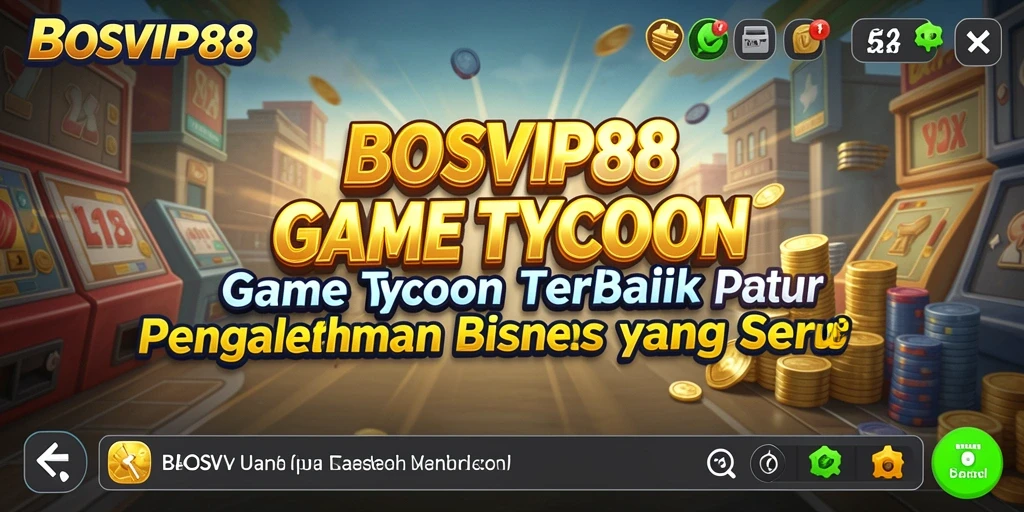 Gameplay seru dalam BOSVIP88 yang menunjukkan perjalanan bisnis yang menantang.