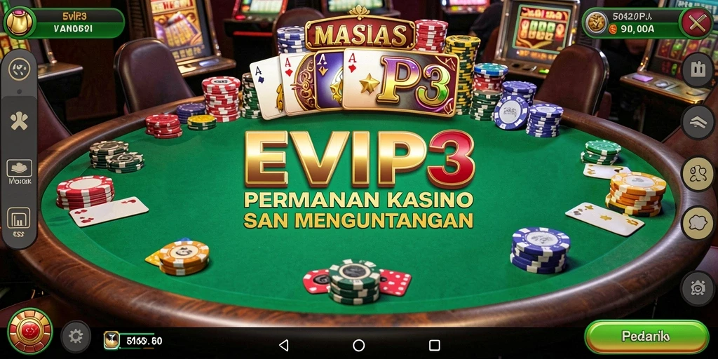Tampilan gameplay menarik dari EVIP3 yang memukau.