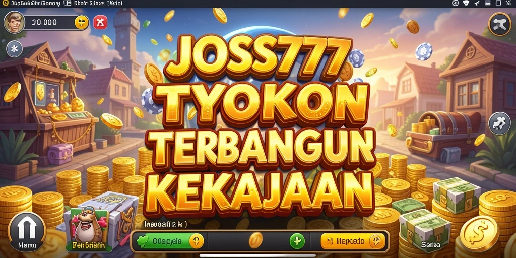 Tampilan menarik dari gameplay JOSS777 yang seru dan mengasyikkan.