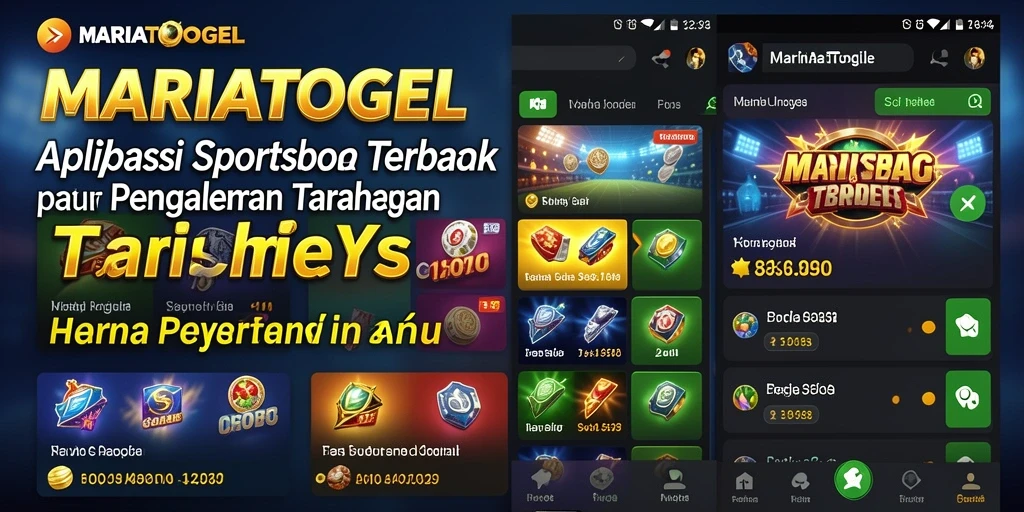 Screenshot MARIATOGEL menunjukkan pengalaman taruhan yang dinamis dan interaktif.