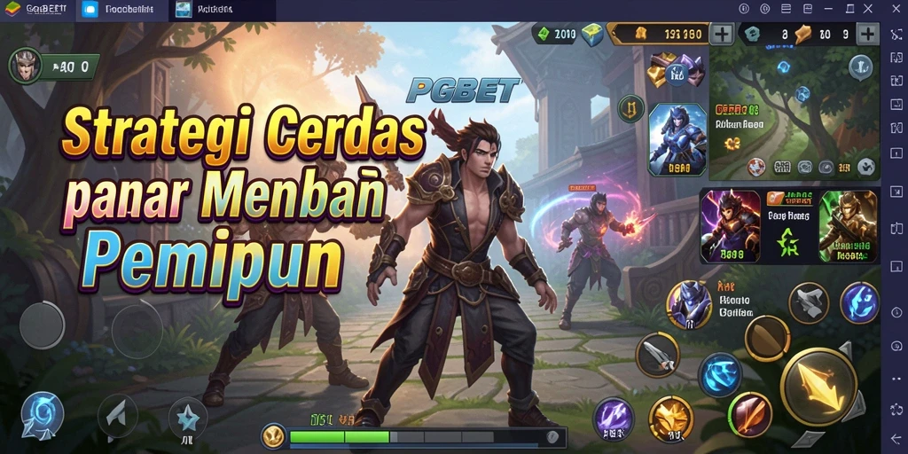 Tampilan gameplay PGBET yang menampilkan strategi dan taktik mendalam.
