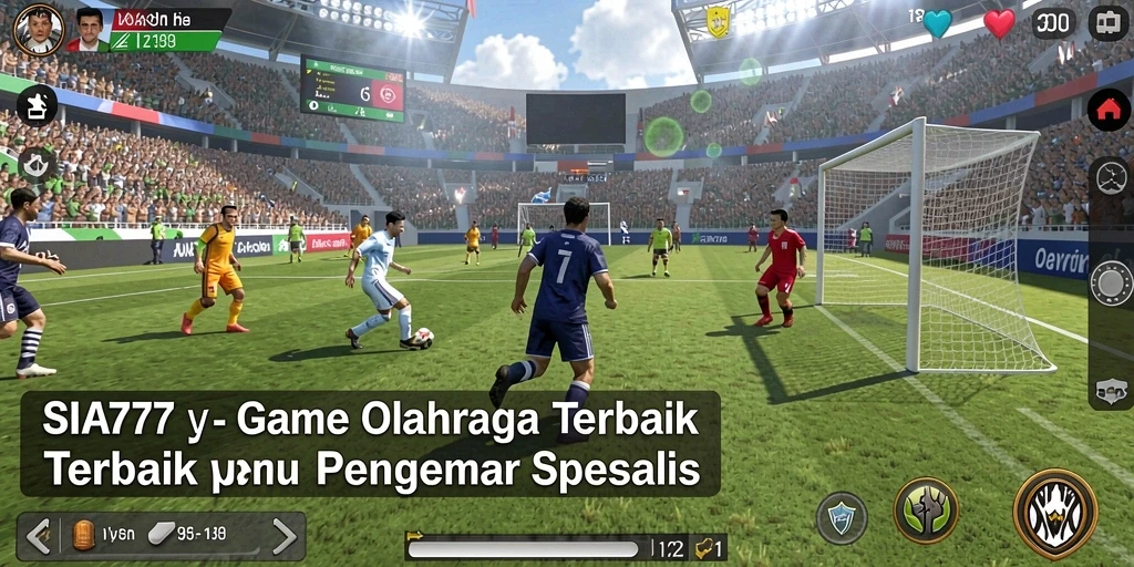 Tampilan gameplay menarik dari SIA777 yang penuh aksi olahraga.
