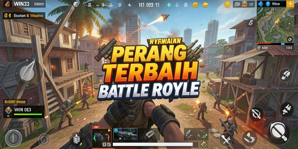 Screenshot gameplay WIN33 menunjukkan aksi seru dan grafik yang memukau.